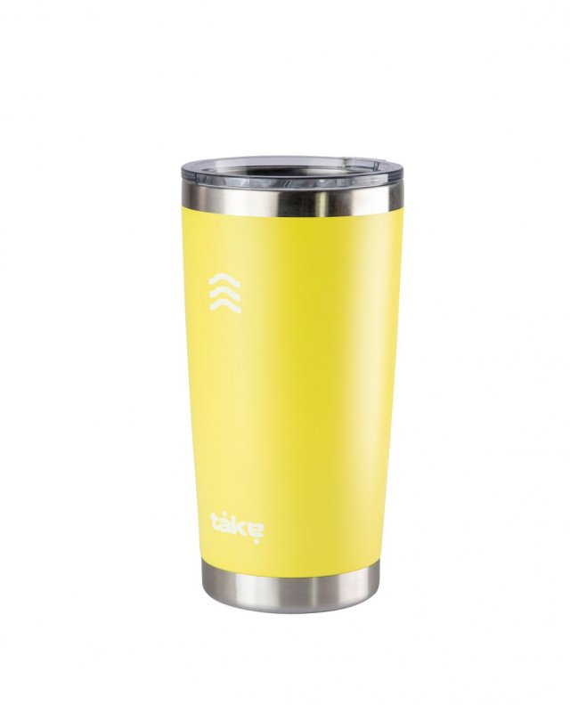 VASO BEER 600 AMARILLO