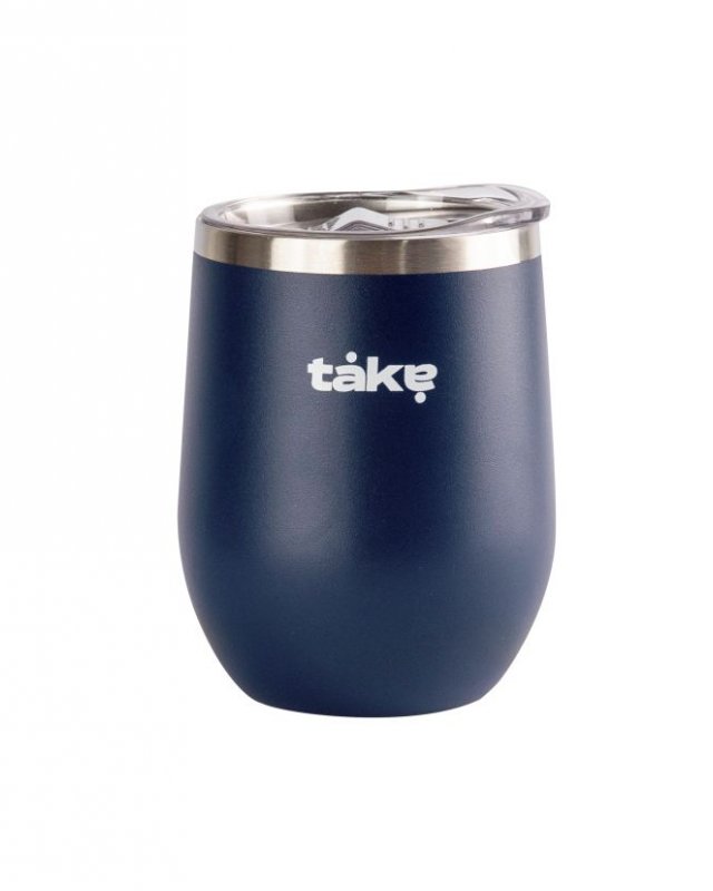 VASO WINE 350 AZUL