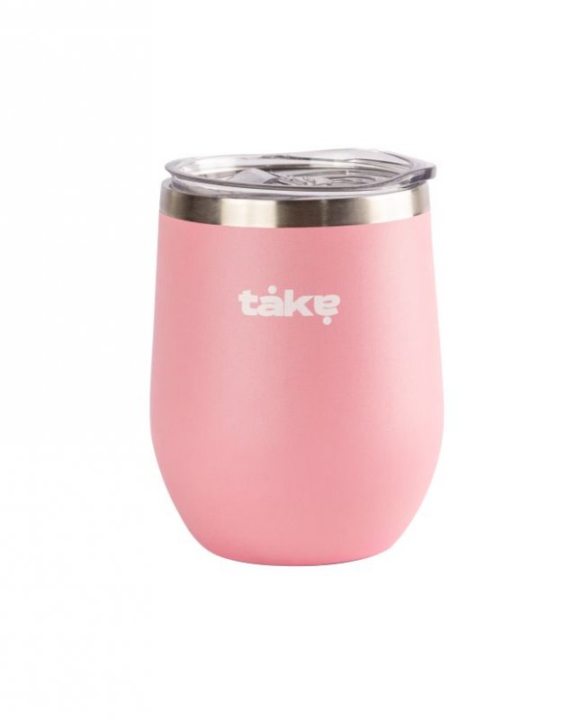 VASO WINE 350 ROSADO