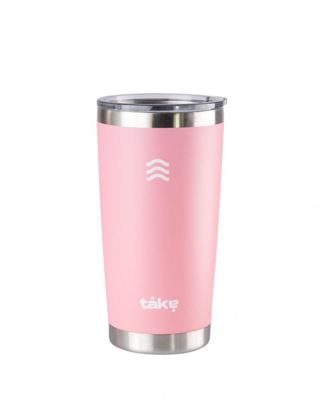 VASO BEER 600 ROSADO